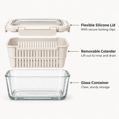 FreshLock™ Glass Storage
