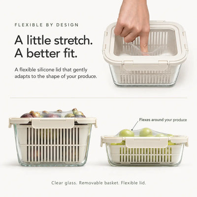 FreshLock™ Glass Storage