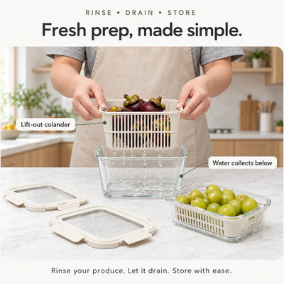 FreshLock™ Glass Storage